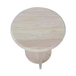 Cambria Unfinished End Table by International Concepts -International Concepts Sales unfinished wood international concepts end side tables ot 18r 16 44 1000