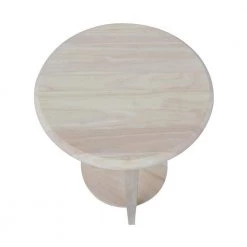 Cambria Unfinished End Table by International Concepts -International Concepts Sales unfinished wood international concepts end side tables ot 18r 16 a0 1000