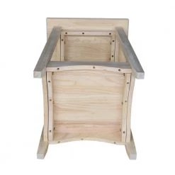 Unfinished End Table by International Concepts -International Concepts Sales unfinished wood international concepts end side tables ot 4te 1d 1000