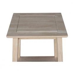 Unfinished End Table by International Concepts -International Concepts Sales unfinished wood international concepts end side tables ot 4te 1f 1000