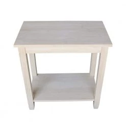 Solano Unfinished Accent Table by International Concepts -International Concepts Sales unfinished wood international concepts end side tables ot 6a 1f 1000