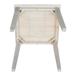 Unfinished End Table by International Concepts -International Concepts Sales unfinished wood international concepts end side tables ot 9te 1d 1000