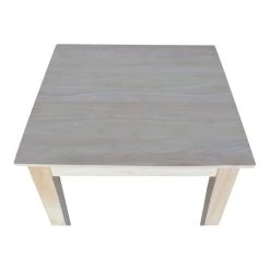 Unfinished End Table by International Concepts -International Concepts Sales unfinished wood international concepts end side tables ot 9te a0 1000