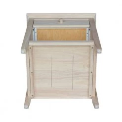 Brooklyn 1-Drawer Unfinished Wood Nightstand by International Concepts -International Concepts Sales unfinished wood international concepts nightstands bd 8001 1f 1000