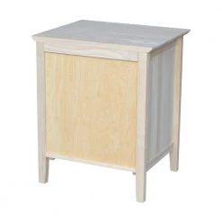 Brooklyn 1-Drawer Unfinished Wood Nightstand by International Concepts -International Concepts Sales unfinished wood international concepts nightstands bd 8001 44 1000