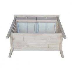 Unfinished Buffet by International Concepts -International Concepts Sales unfinished wood international concepts sideboards buffet tables sv 31 1d 1000