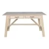 Serendipity 54 in Rectangular Unfinished Wood 1-drawer Writing Desk by International Concepts