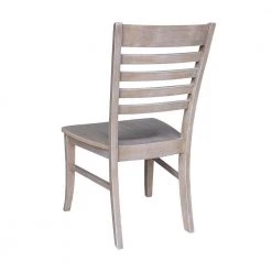 Milan Weathered Taupe Gray Wood Dining Chair (Set of 2) by International Concepts -International Concepts Sales weathered gray international concepts dining chairs c09 310p 66 1000