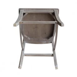 Verona 24 in. Weathered Taupe Gray Bar Stool by International Concepts 7 Verona 24 in. Weathered Taupe Gray Bar Stool by International Concepts -International Concepts Sales weathered taupe gray international concepts bar stools s09 1702 1d 1000