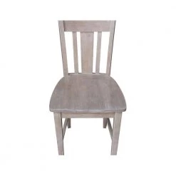 Emma 3-Piece 30 in. Weathered Taupe Square Solid Wood Dining Set with San Remo Chairs by International Concepts 14 Emma 3-Piece 30 in. Weathered Taupe Square Solid Wood Dining Set with San Remo Chairs by International Concepts -International Concepts Sales weathered taupe international concepts dining room sets k09 3030 s102 2 76 1000