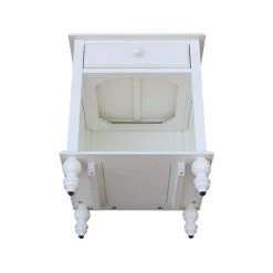 Cottage Beach White 1-Drawer End Table by International Concepts 17 Cottage Beach White 1-Drawer End Table by International Concepts -International Concepts Sales white hand rubbed edges international concepts end side tables ot07 20e 66 1000
