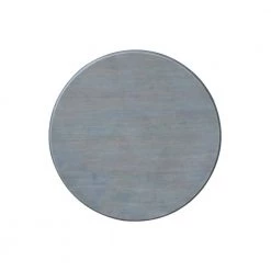 Olivia 3-Piece 30 in. White/Heather Gray Round Solid Wood Dining Set with Emily Chairs by International Concepts -International Concepts Sales white heather gray international concepts dining room sets k05 30rt 27b c617p a0 1000