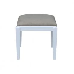 Pure White Vanity Bench by International Concepts