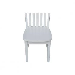 White Wood Kids Chair (Set of 2) by International Concepts -International Concepts Sales white international concepts kids chairs cc08 263p a0 1000
