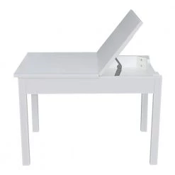 White Kids Storage Table by International Concepts
