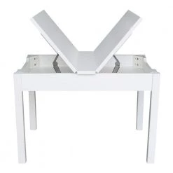 White Kids Storage Table by International Concepts -International Concepts Sales white international concepts kids tables chairs jt08 2532l 77 1000