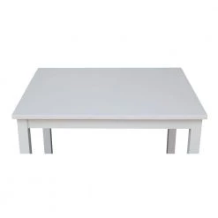 Jorden White 5-Piece Kid's Table and Chair Set by International Concepts -International Concepts Sales white international concepts kids tables chairs k08 2532 cc105 4 a0 1000