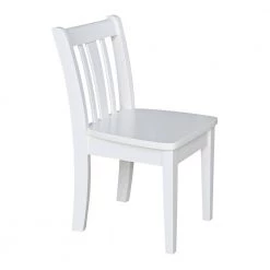 Jorden Lift-Top Storage 3-Piece White Kid's Table and Chair Set by International Concepts -International Concepts Sales white international concepts kids tables chairs k08 jt2532l cc105 2 fa 1000