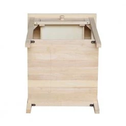Unfinished Storage End Table by International Concepts -International Concepts Sales white wash international concepts end side tables ot 91 1d 1000